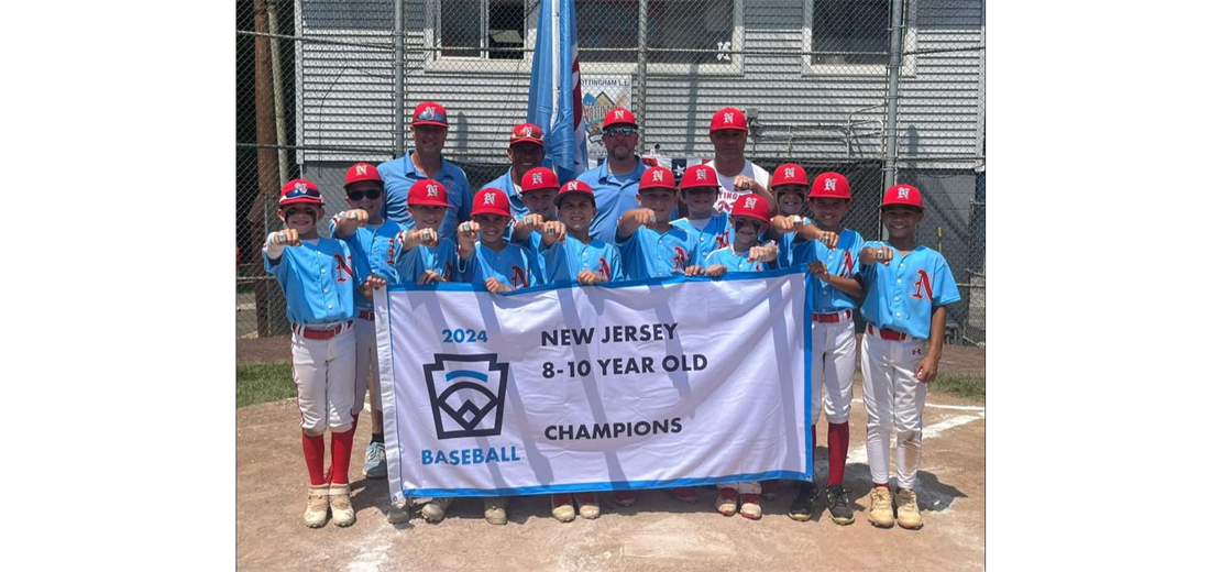 10 Year Old NJ State, Section 3, District 12 Champions 2024