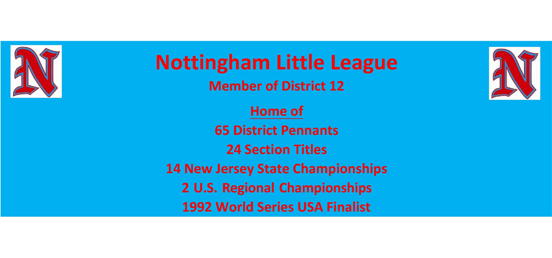 Nottingham Little League History